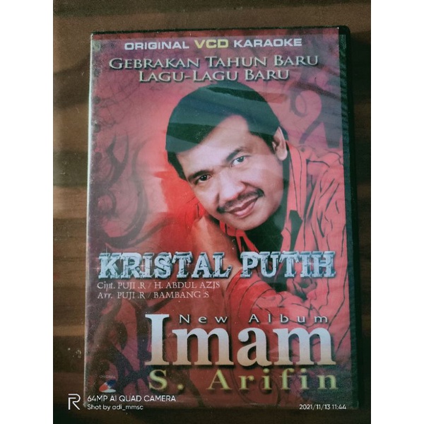 VCD original dangdut imam s Arifin Kristal putih