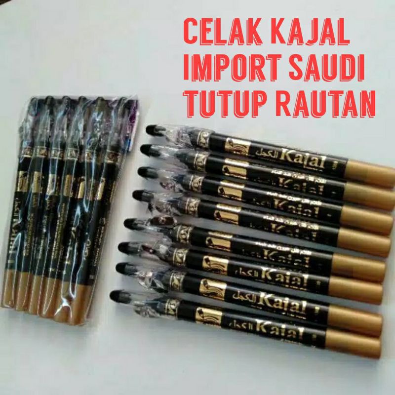 Celak kajal pensil arab/celak pensil/celak mata/celak arab ORI