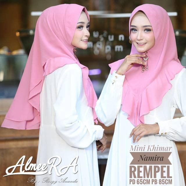 MINI KHIMAR NAMIRA ORI ALMEERA BY RA