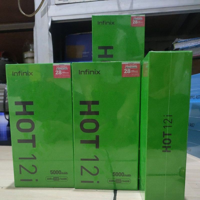 Infinix Hot 12i 4/64 GB Garansi Resmi New