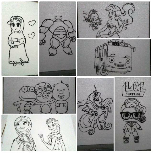 Mewarnai Sketsa Gambar Lol - Contoh Sketsa Gambar