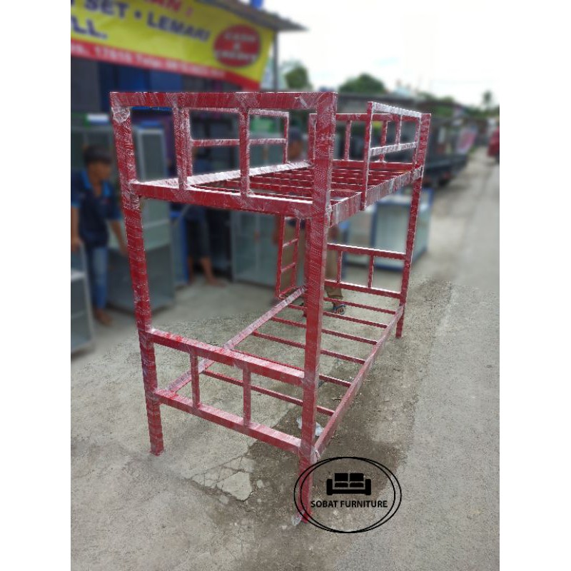 Ranjang Besi Tingkat 90x200