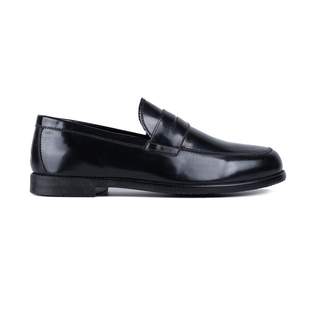 Ftale - Almo Black Sepatu Slip On Pria