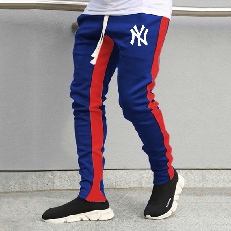 Lilipop.id Celana Joger Pria NY Newyork Training Jogger Olahraga Pants Yoga Gym