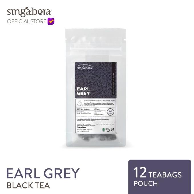 

[ COD ] Singabera Tea & Tisane Earl Grey Teh Hitam 12 teabag GRATIS ONGKIR Kode 1380