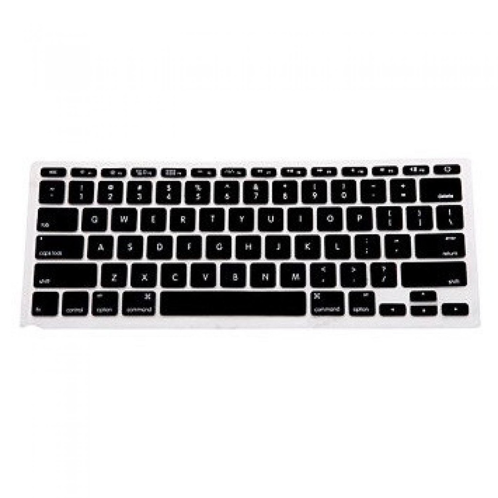 Solid Color Silicone Keyboard Cover Protector Skin Macbook Anti Debu Pelindung Keybord Aman Dipakai