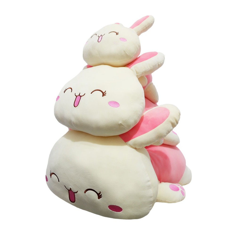 Boneka Kelinci Istana Boneka Ly Mori Moru bunny jelly rabbit lying bayi anak halus non alergi premium