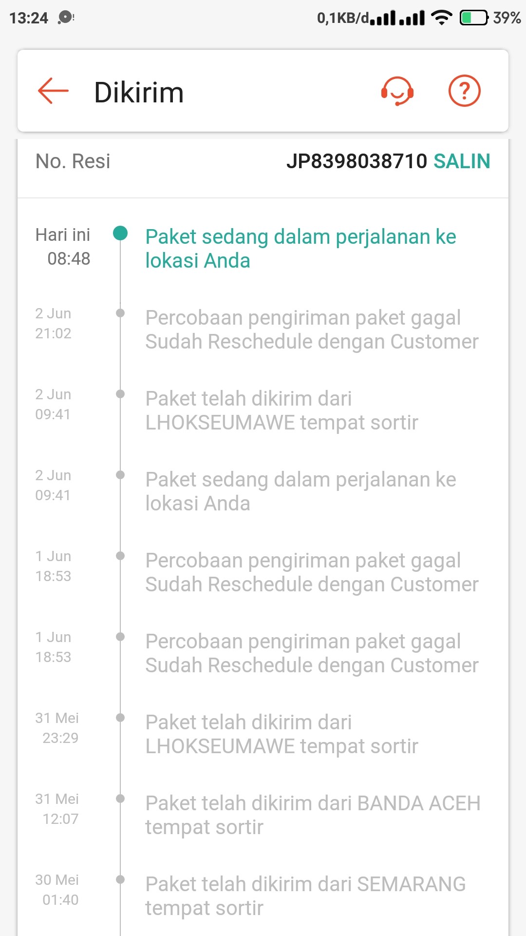 Kemeja Batik Pria Lengan Panjang Size M L Xl Xxl Terlaris Distro 013