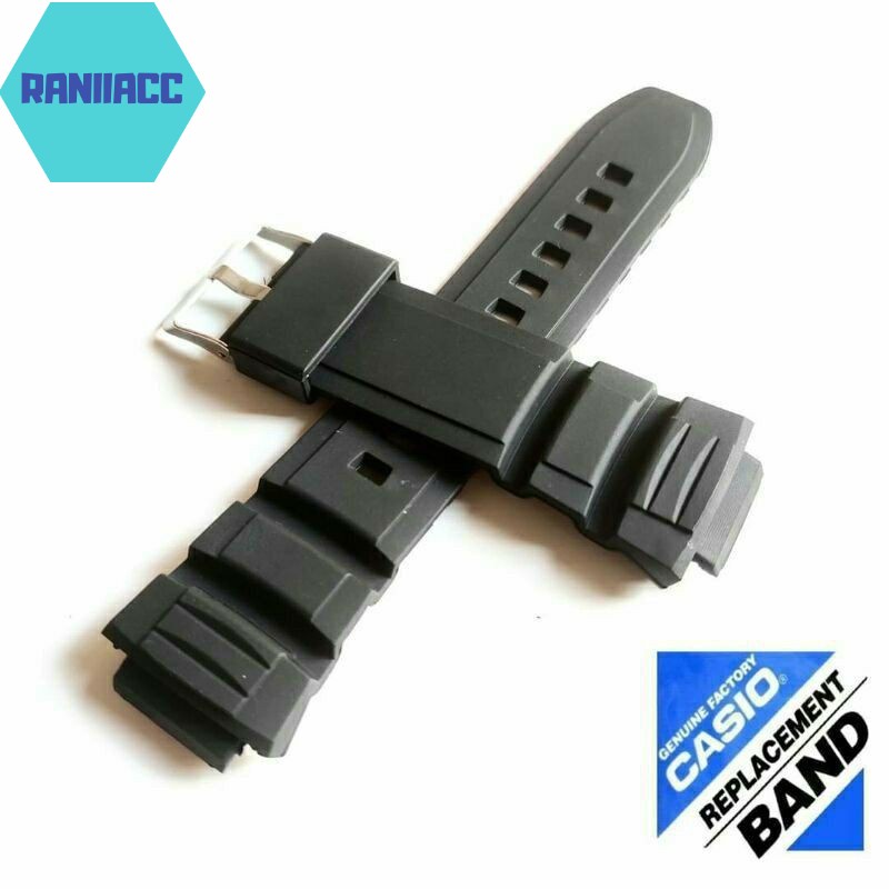 TALI JAM CASIO AE2000 / AE-2000 / AE 2000 RUBBER STRAP TALI JAM CASIO AE2000