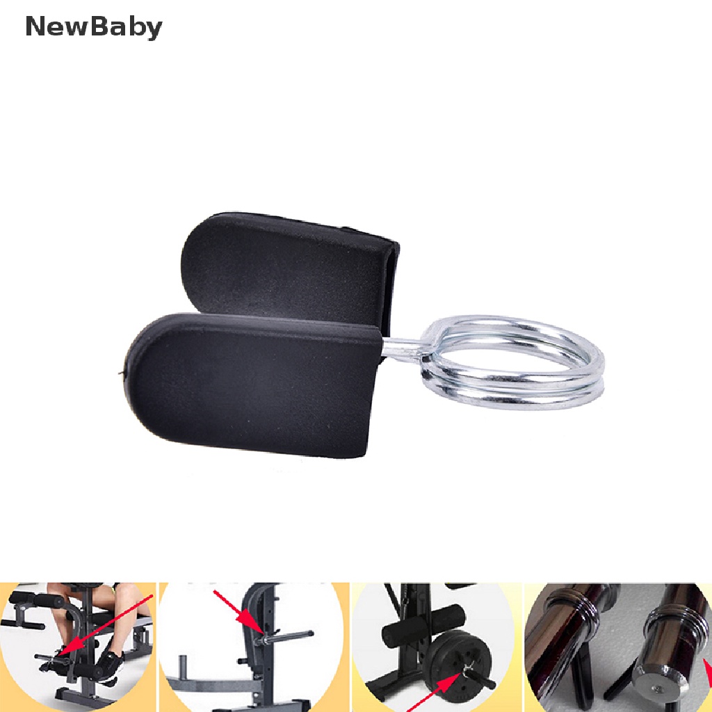 Newbaby 1pc Klem Pegas Standar 1 &quot;25mm Untuk Pemberat Barbel Gym