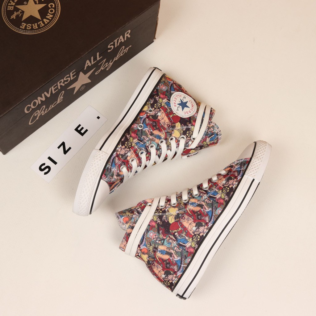 One  Piece X  Converse All Stars 100Th Multi