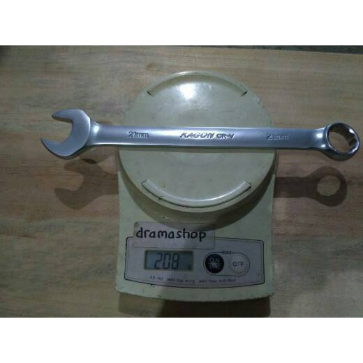 Combination Wrench Kunci Kombinasi Ring Pas 21mm CRV