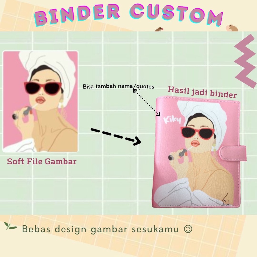 

BINDER CUSTOM PRINTING / NOTEBOOK / NOTEPAD CUSTOM / AGENDA CUSTOM A6/A5/B5