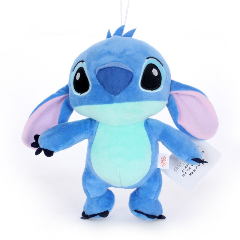 Mainan Boneka Plush Disney Stitch Lilo &amp; Stitch Ukuran 24cm Untuk Anak