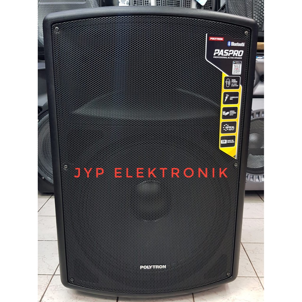 SPEAKER PORTABLE POLYTRON PASPRO 15F2 / PAS PRO 15F2 (ORIGINAL) 15 INC