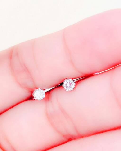 Anting Wanita dan Anak Model Liontin Hoop Silver Xuping