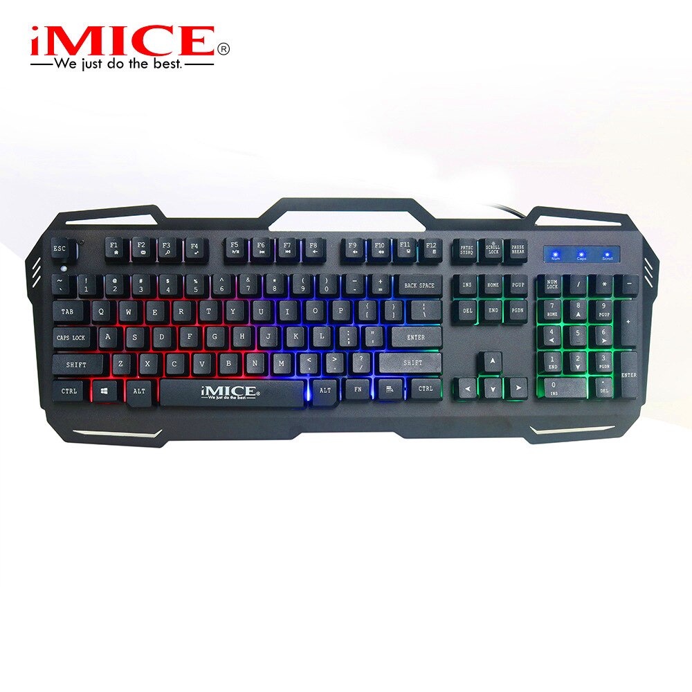 iMice Gaming Keyboard RGB Backlit - AK-400 - Black