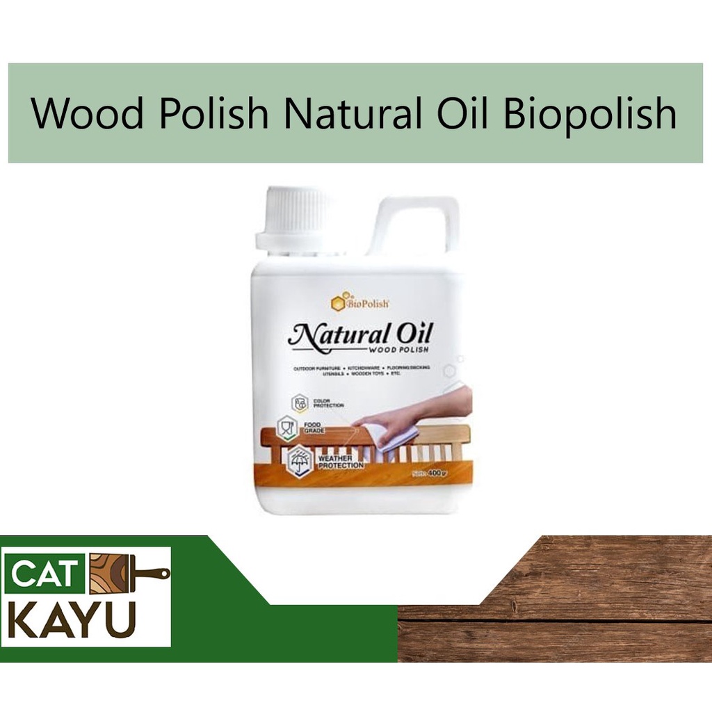 Pengkilap Kayu Biopolish Natural Oil Food Grade Finishing Talenan Kayu