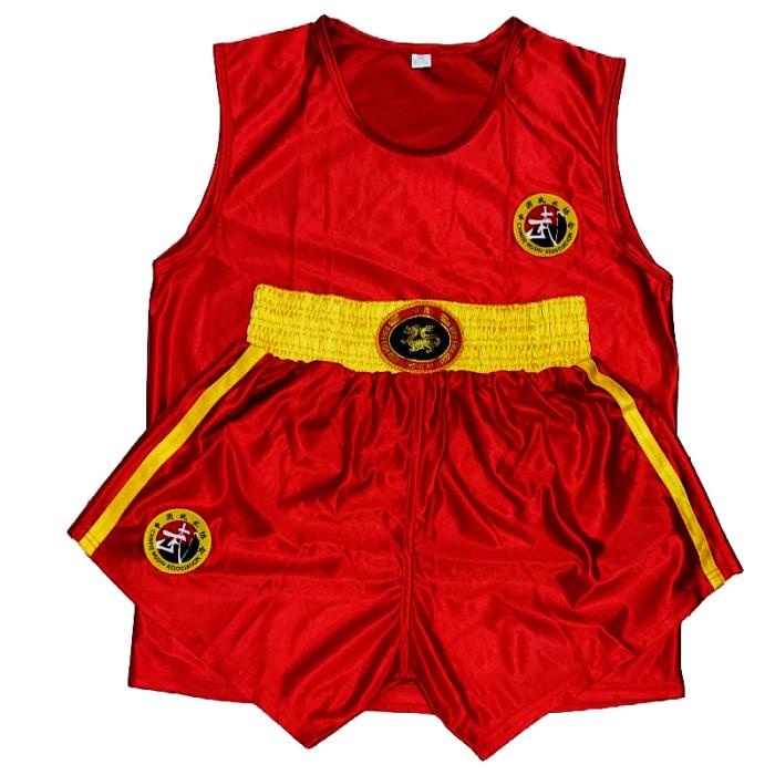 Flume | Baju Wushu Sanda, Baju Tanding Wushu Sanshou Boxing Size S, M, L, Xl