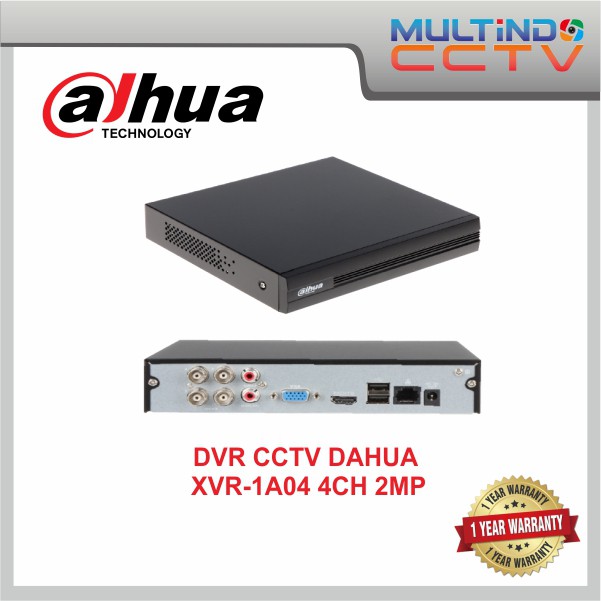 Dahua DVR XVR1A04 CCTV 4Channel