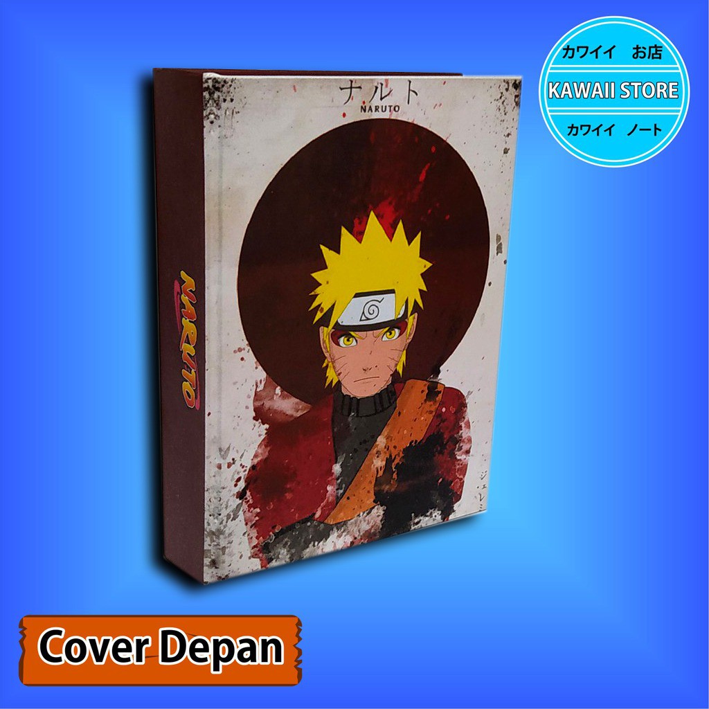 

Notebook / Pocket book Hard Cover Anime NARUTO uk A5 & A6 / Notes Book