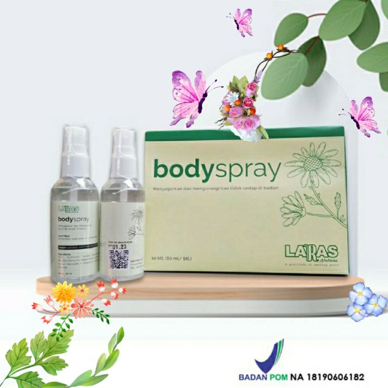 [BPOM &amp; BISA COD ] Deodorant Spray Alami Giza Beauty Anti Bau Badan Penghilang Keringat berlebih dan Bau Ketiak