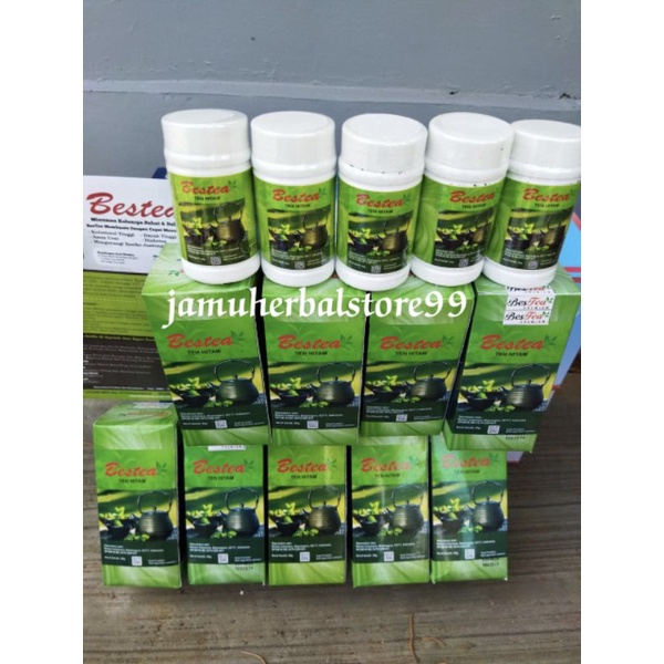best tea teh hitam herbal asam urat,kolesterol & diabetes