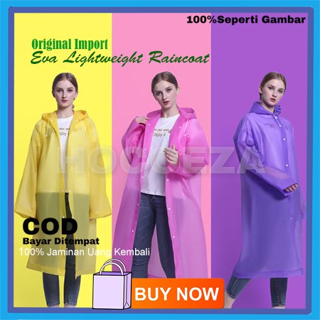 MANTEL JAS HUJAN MODIS SETELAN KEREN UNISEX CEWEK COWOK ORIGINAL IMPORT RAINCOAT DEWASA VA89