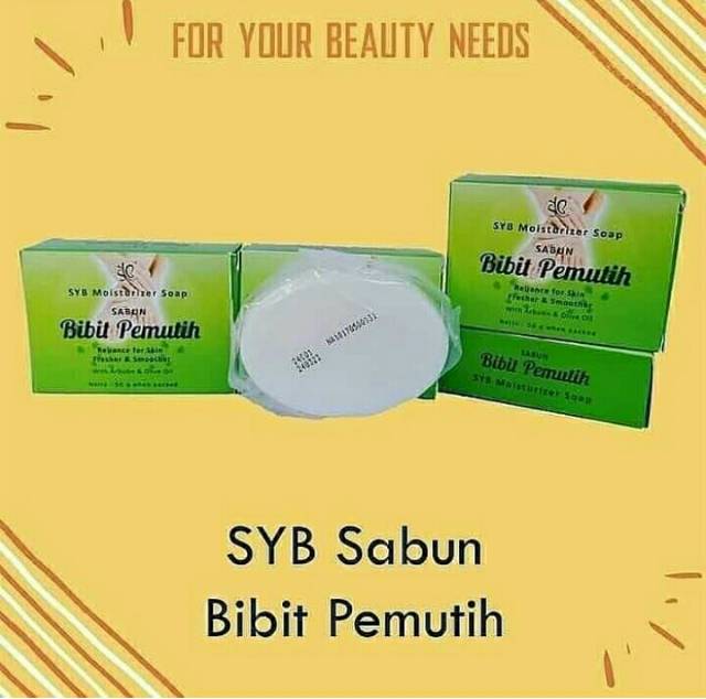 SABUN BIBIT SYB PEMUTIH TUBUH  BPOM