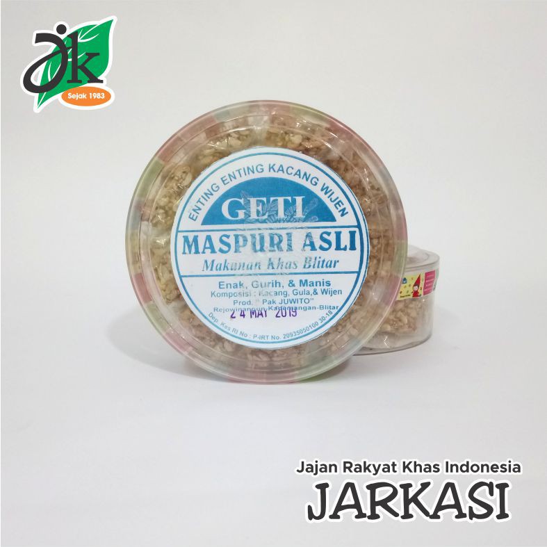 

Geti Kacang / Enting Kacang Wijen Maspuri Asli