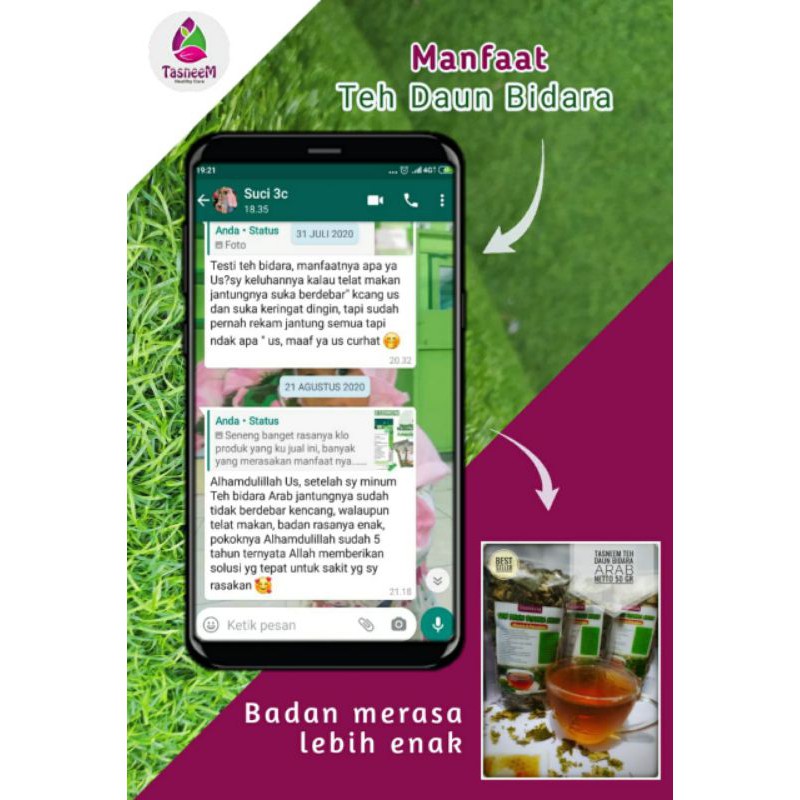 

Teh Daun Bidara Arab