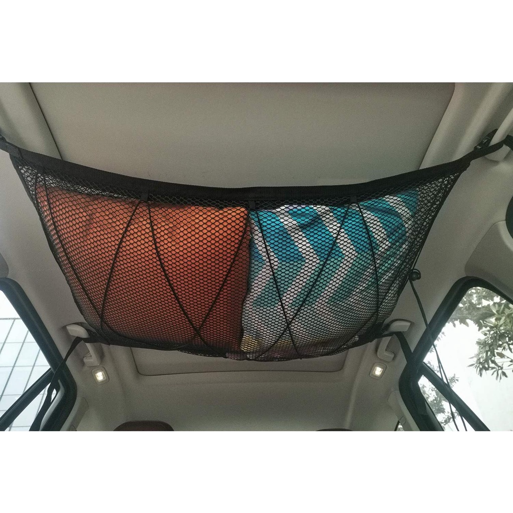 Car Ceiling Cargo Net Jaring Plafon Mobil High Quality