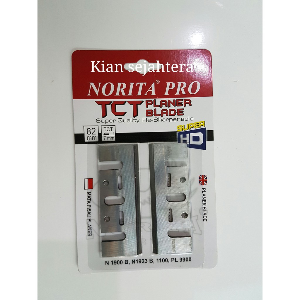 Mata pisau mesin serut N1900B TCT Norita Pro planer blade pisau planer KS99