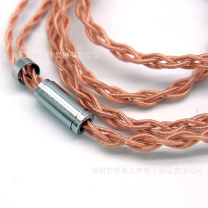 Kabel FAAEAL Hibiscus 2pin MMCX 5N OFC Pure Copper 4 braid