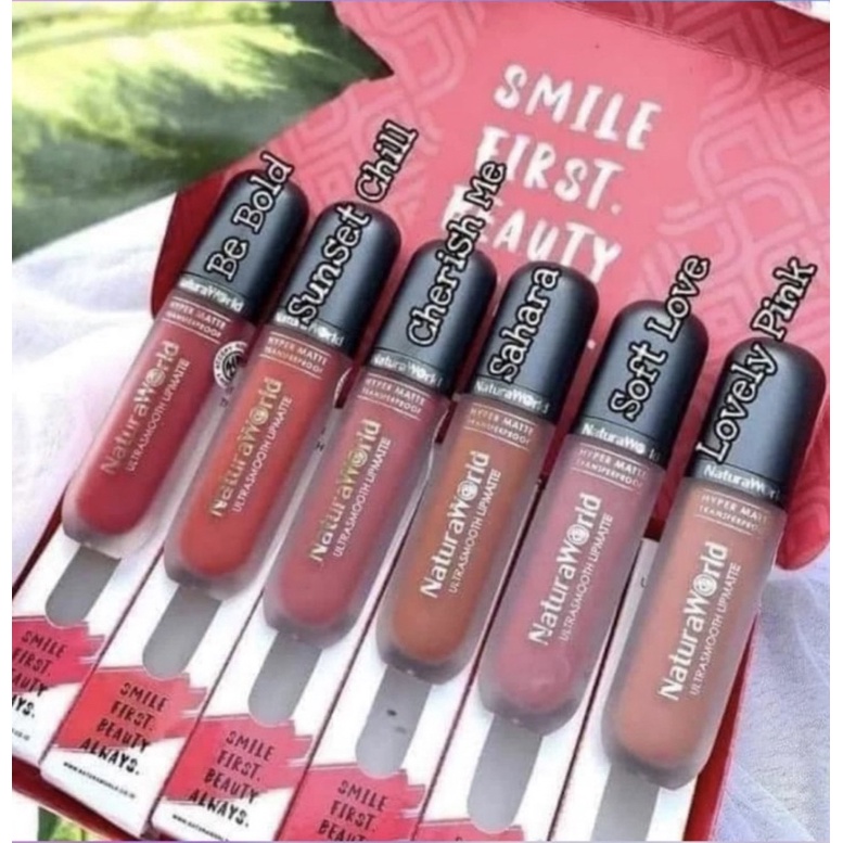 natura world lip matte soft love lipmatte naturaworld