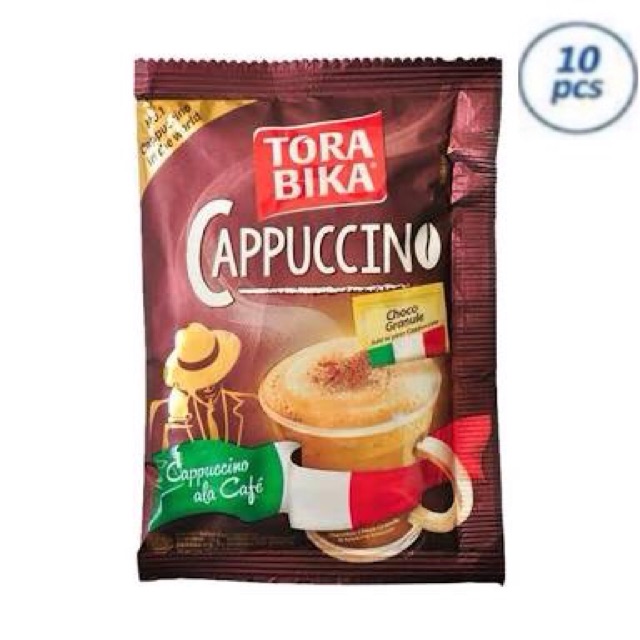

Torabika Cappuccino Choco Granule Kopi Instan 10pcs @25gr