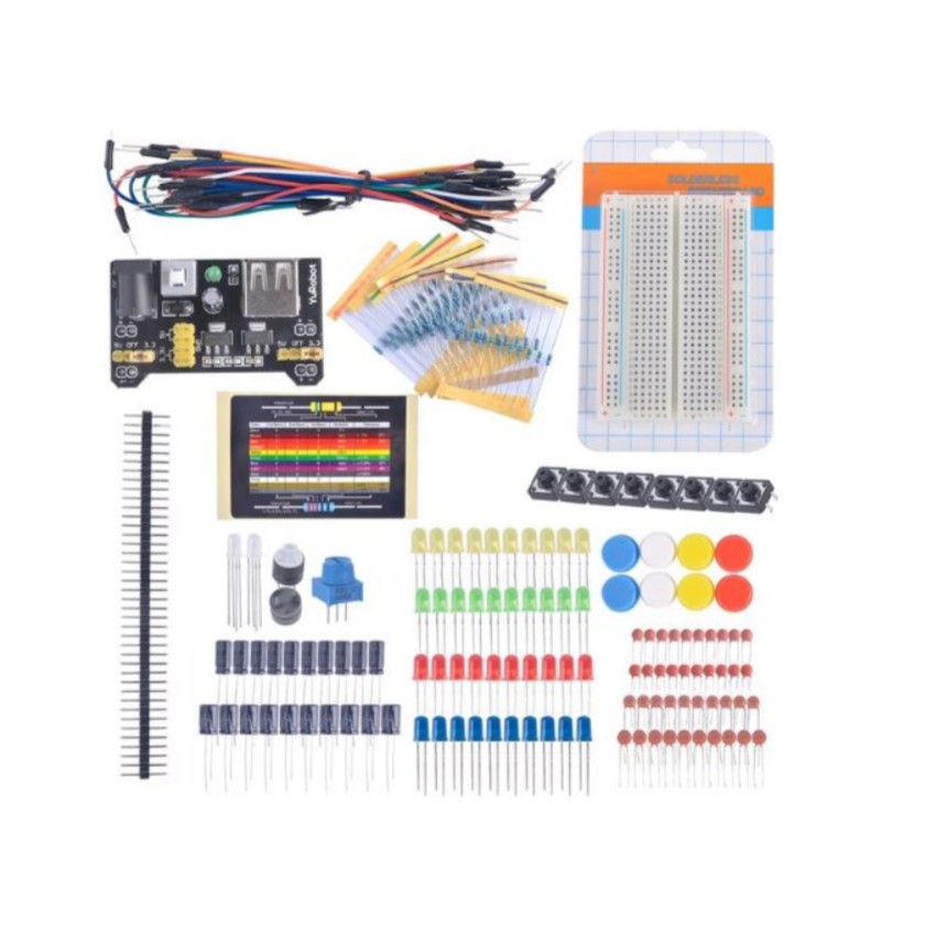 Electronic Fans kit Breadboard cable resistor LED for arduino