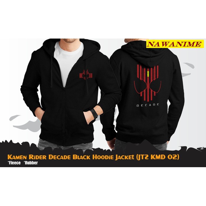Jaket Hoodie Tokusatsu Kamen Rider Decade [JTZ KMD 02]