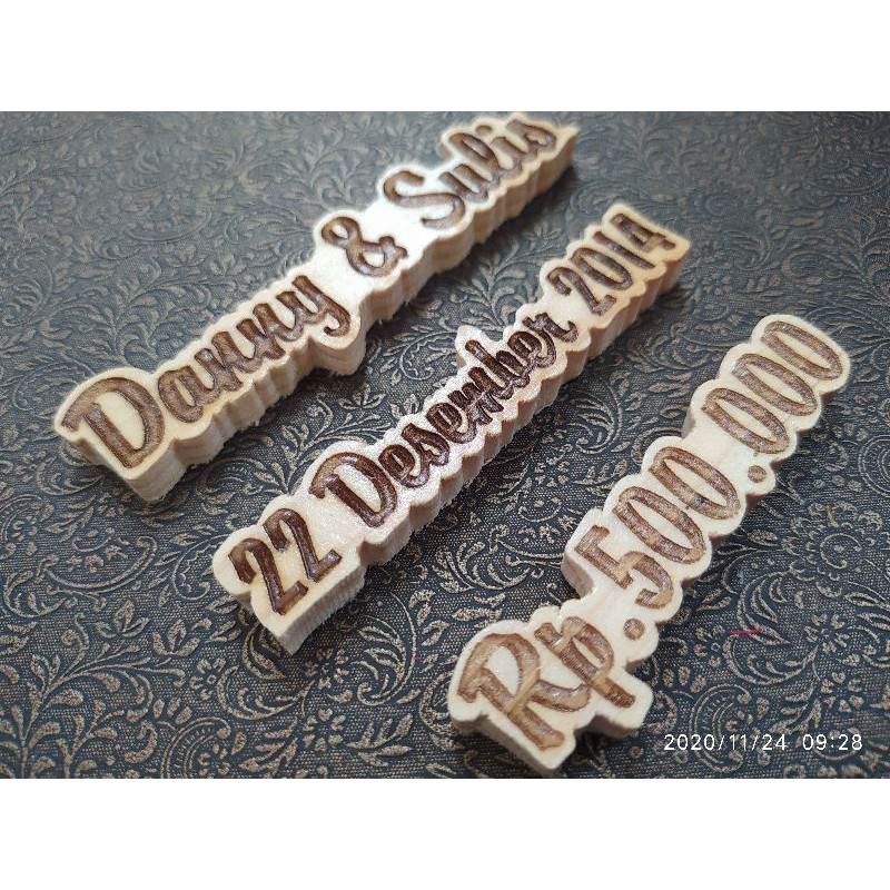 HK26 Nama Mahar Grafir Kayu Cutting Manual