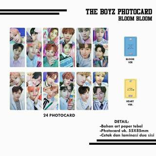 Unofficial The Boyz Bloom Bloom Photocard Shopee Indonesia