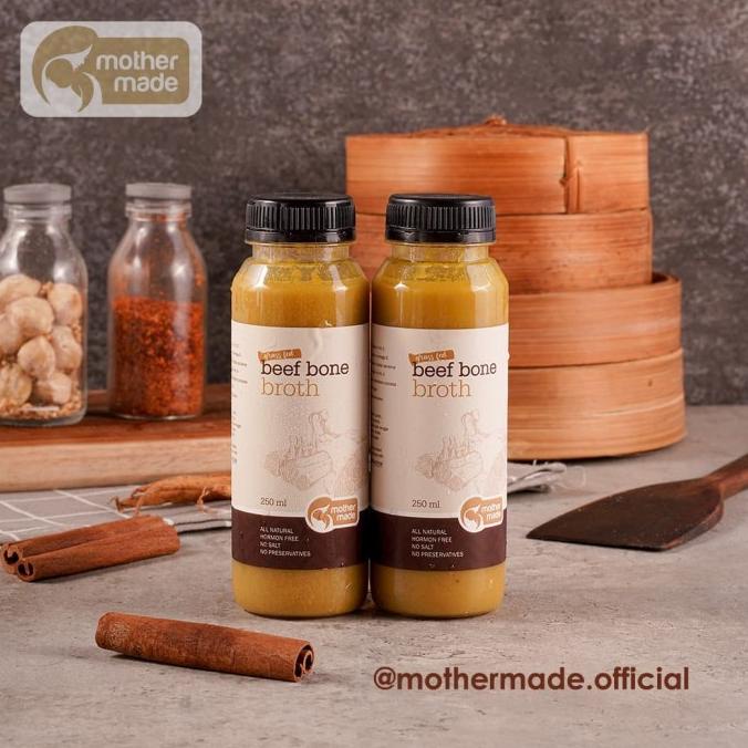

Grass-Fed BEEF Bone Broth - Kaldu Tulang Sapi - (2x250ml)