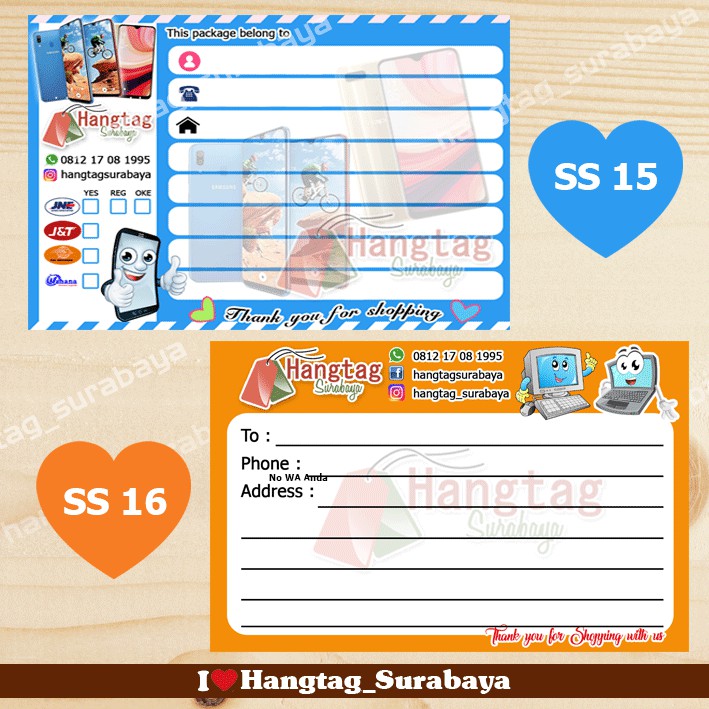 

Sticker alamat address Stiker pengiriman olshop pengiriman fragile custom online