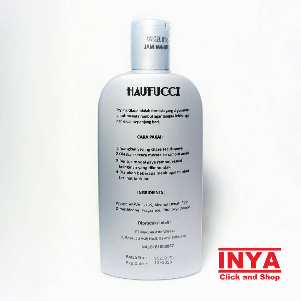 HAUFUCCI 200ml Hair Styling Glaze Liquid