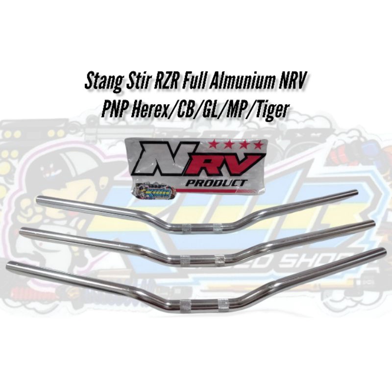 stang stir RZR almunium Aloy asli PNP HEREX / CB / GL / MP / TIGER / FU / VIXION / NMAX / PCX STANG STIR HEREX RZR LOW ALMUNIUM ASLI BAHAN TEBAL