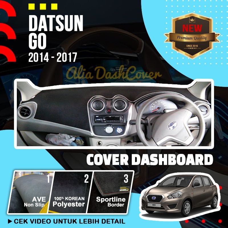 COVER DASHBOARD DATSUN GO PANCA KARPET DASHBOARD MURAH AKSESORIS INTERIOR MOBIL
