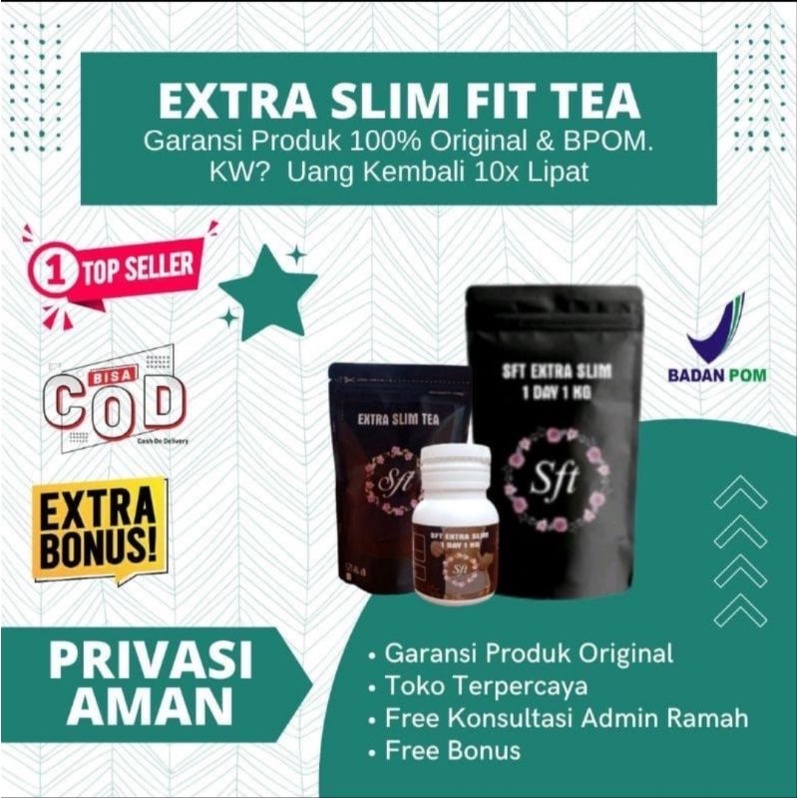 sft extra slim 1 day 1 kg | penurun berat badan | pelangsing