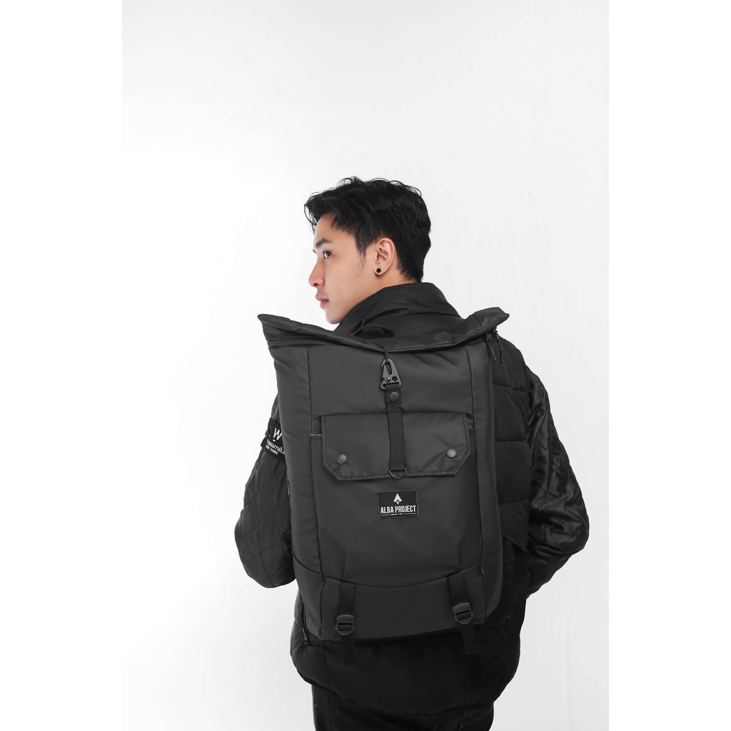 Alba Project - Backpack Immortal - Tas Ransel Laptop Up To 15.6 Inch - Tas Punggung Pria Anti Air