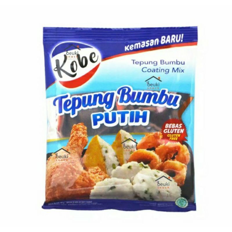 

Kobe tepung coating mix putih 210 gram