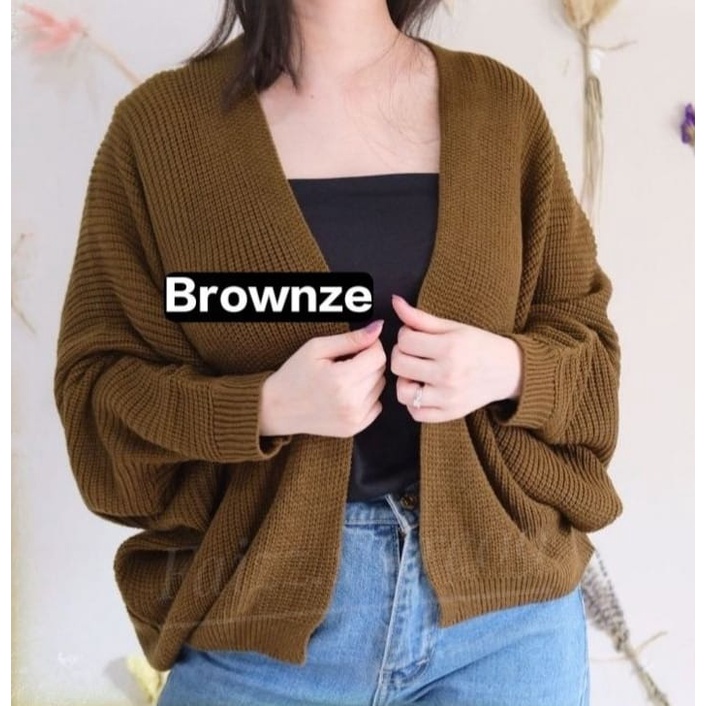 Cardigan Rajut | OVERSIZE BATWING | Cardigan Rajut Wanita | pakaian wanita | CARDIGAN BATWING