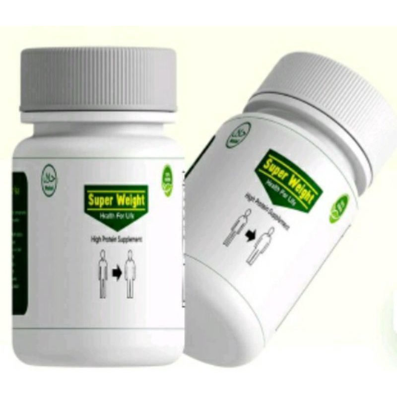SUPER WEIGHT KAPSUL PENGGEMUK BADAN TERBUKTI MENAMBAH BERAT BADAN